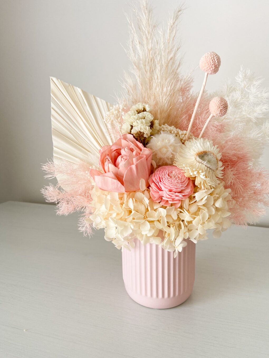 Lolly Pop Dried Flower Arrangement - Image 2