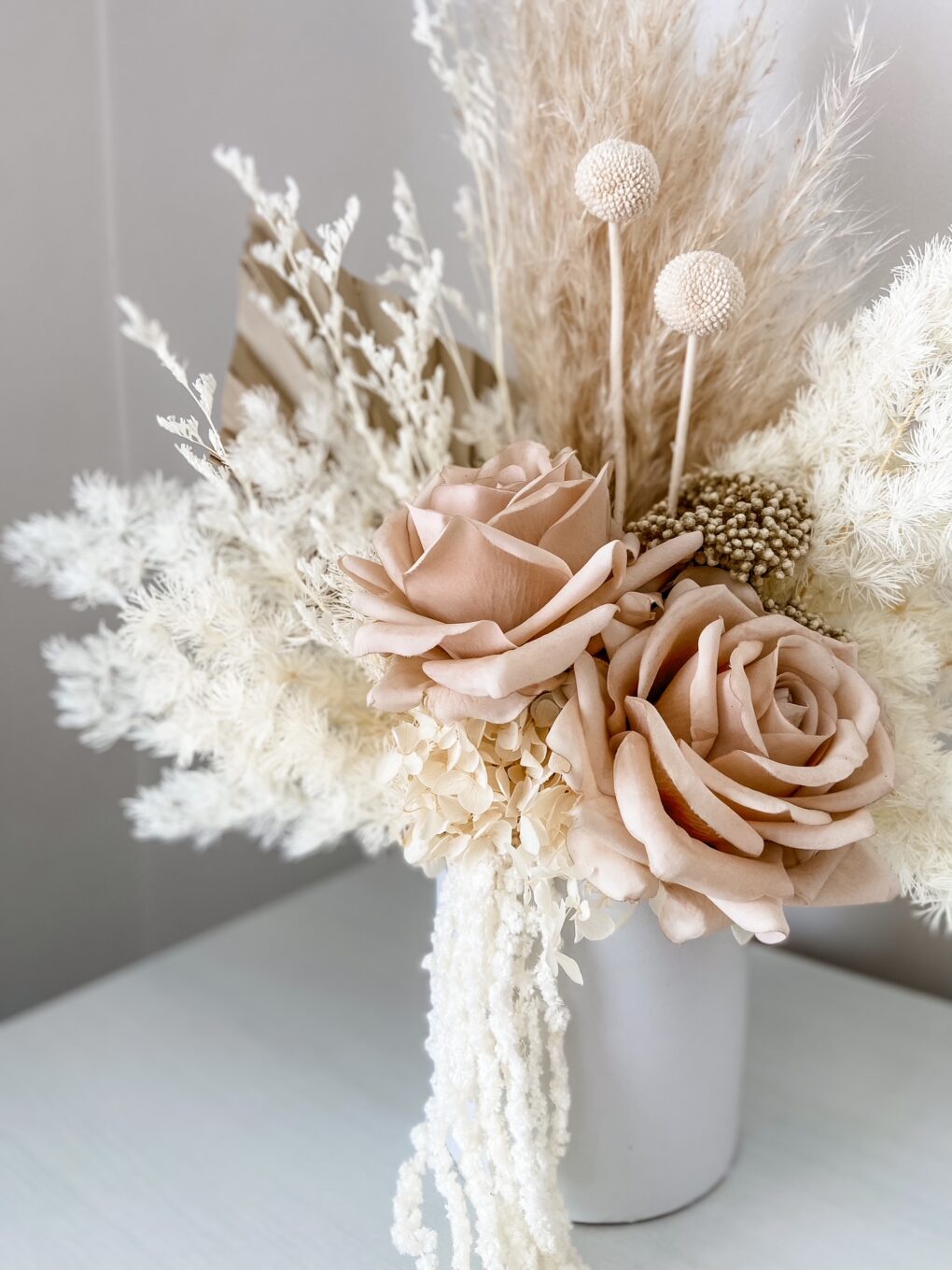 Aurelia Natural Everlasting Flower Arrangement - Image 2