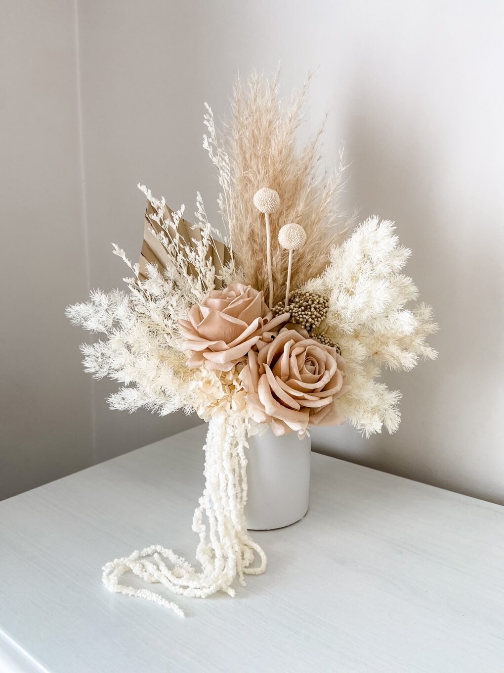 Aurelia Natural Everlasting Flower Arrangement